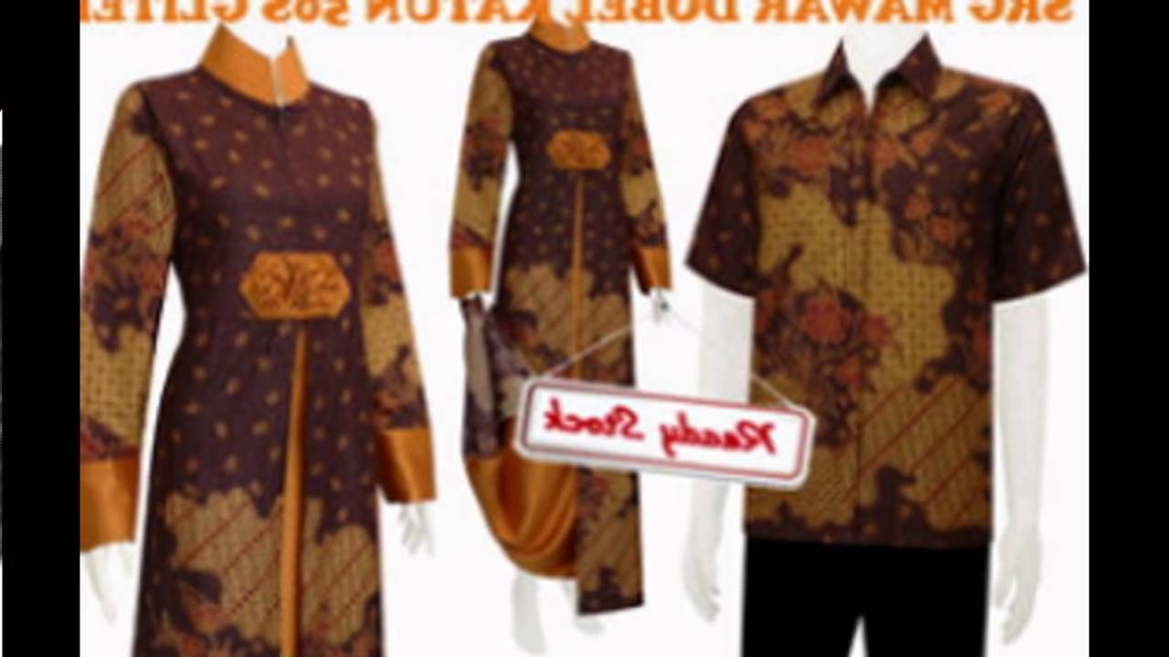 Bentuk Baju Lebaran Keluarga Terbaru S1du Model Baju Batik Muslim Keluarga Modern Terbaru │batik
