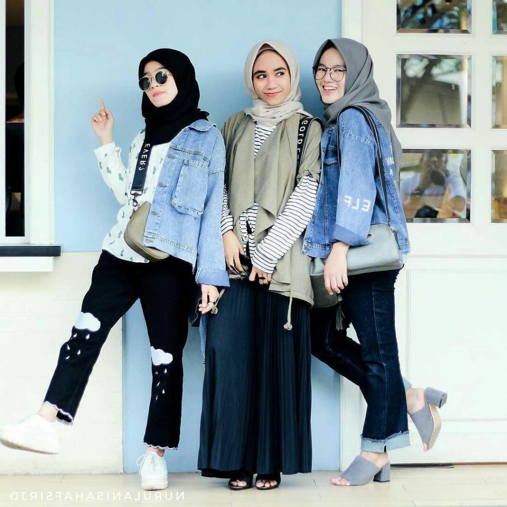 Bentuk Baju Lebaran Remaja 3ldq Fashion Wanita Hijab