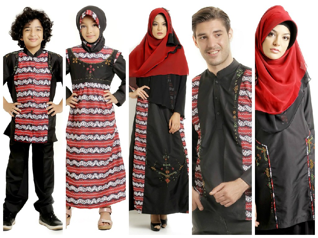 Bentuk Baju Lebaran Sarimbit 2018 0gdr Contoh Model Baju Muslim Terbaru Lebaran 2019