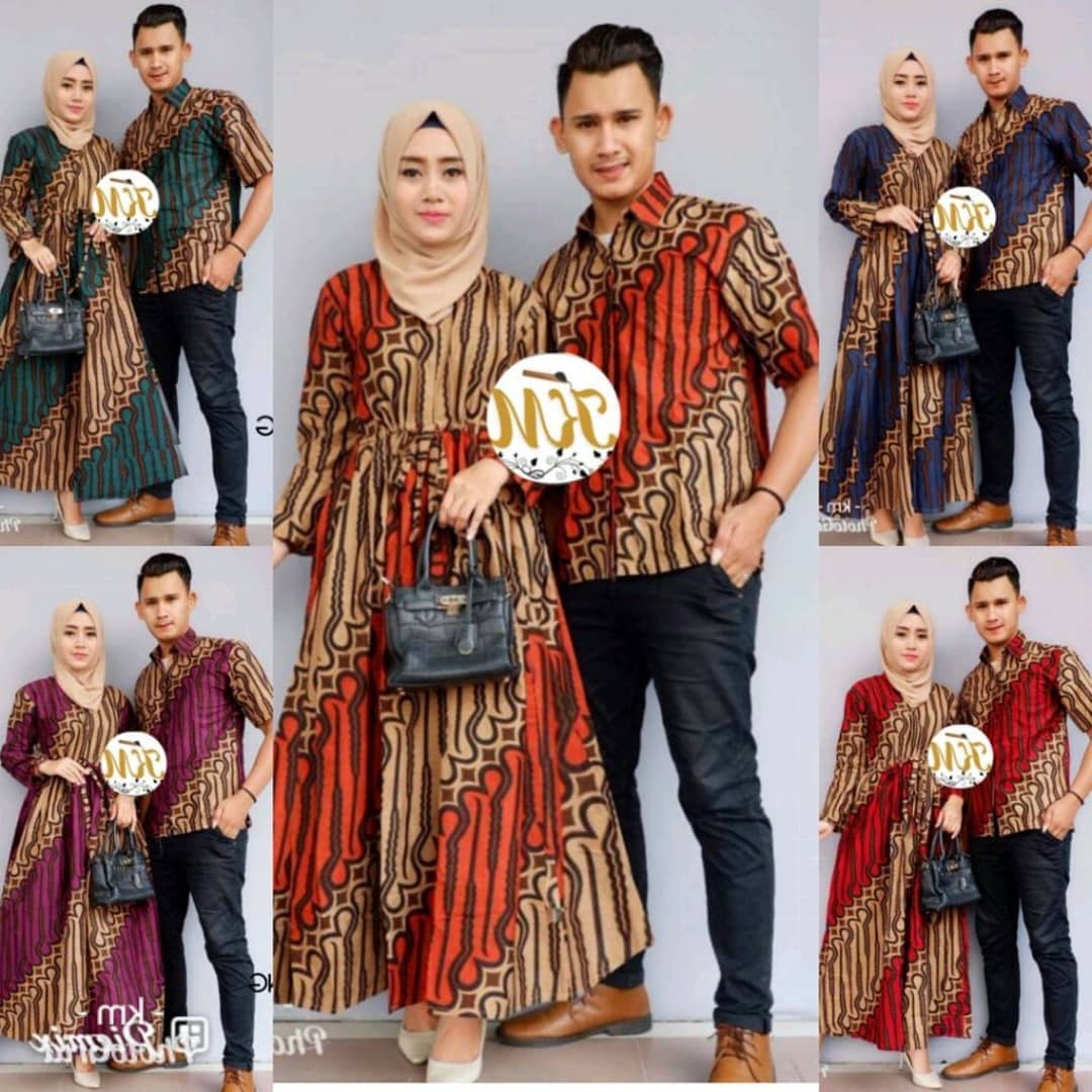 Bentuk Baju Lebaran Sarimbit 2018 Zwd9 Contoh Baju Couple Baju Gamis Batik Busana Muslim Terbaru 2018