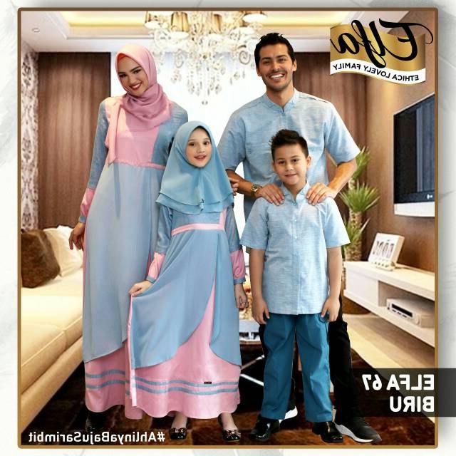 Bentuk Baju Lebaran Shopee Txdf Ethica Elfa 67 Baju Muslim Sarimbit Keluarga original