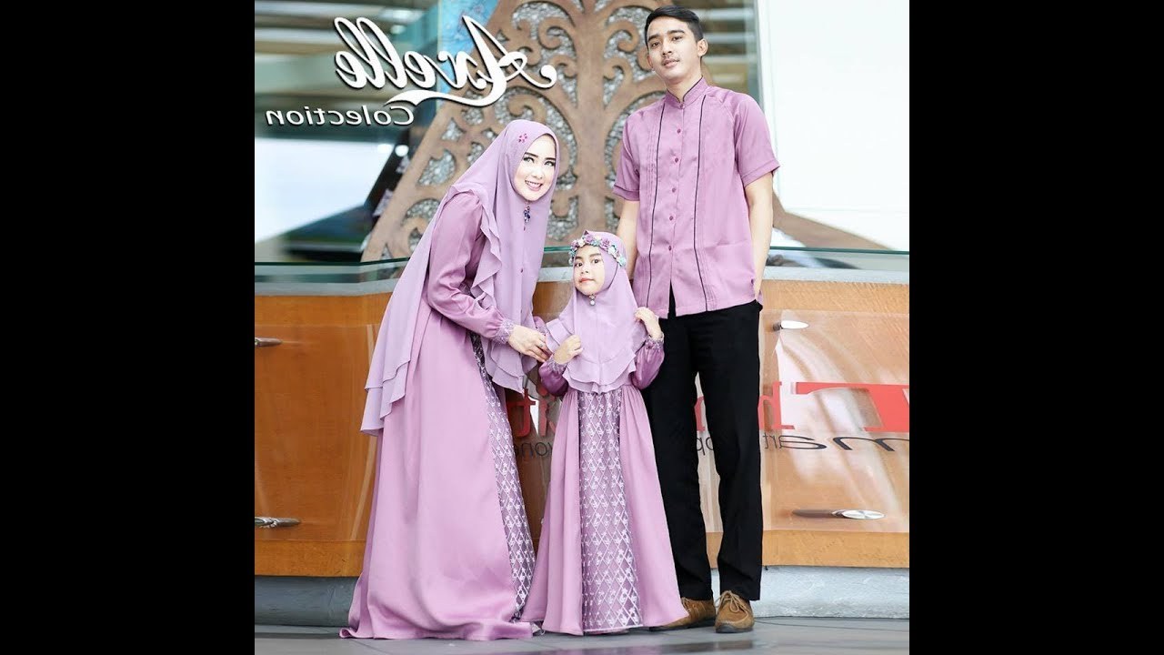 Bentuk Desain Baju Lebaran 2018 Bqdd Trend Baju Lebaran 2018 Keluarga Muslim