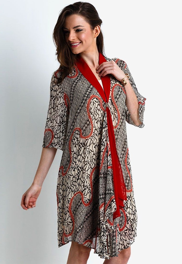 Bentuk Design Baju Lebaran 3id6 Baju atasan Mini Dress Batik Untuk Lebaran