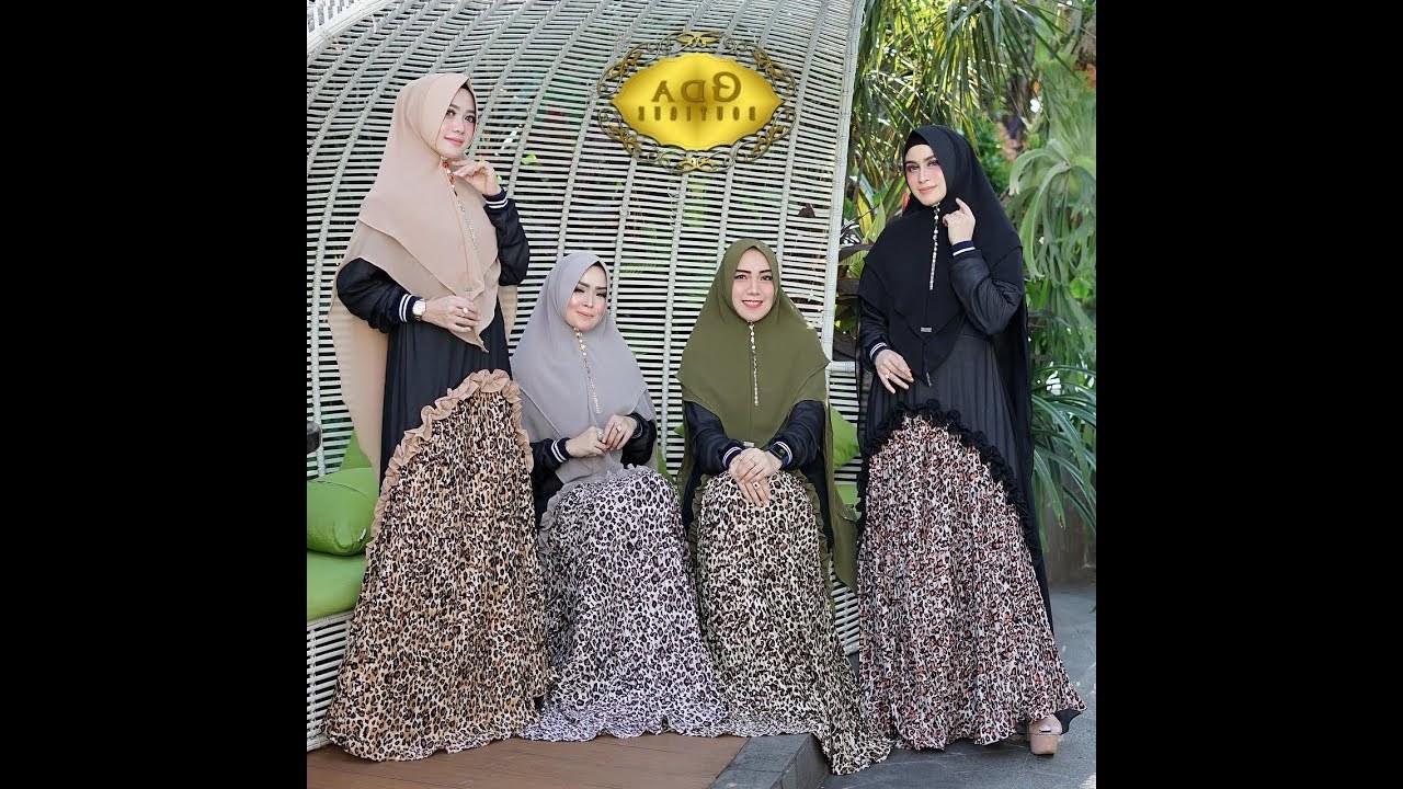 Bentuk Fashion Muslimah Terbaru 2020 9fdy 3 Model Baju Gamis Syari Terbaru 2019 2020 Indonesia Hijab