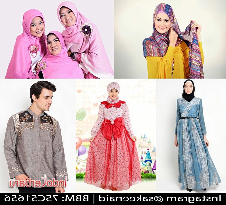Bentuk Gambar Baju Lebaran Terbaru Q0d4 Model Baju Muslim Lebaran Gambar Trend Terbaru Tahun Ini 2018