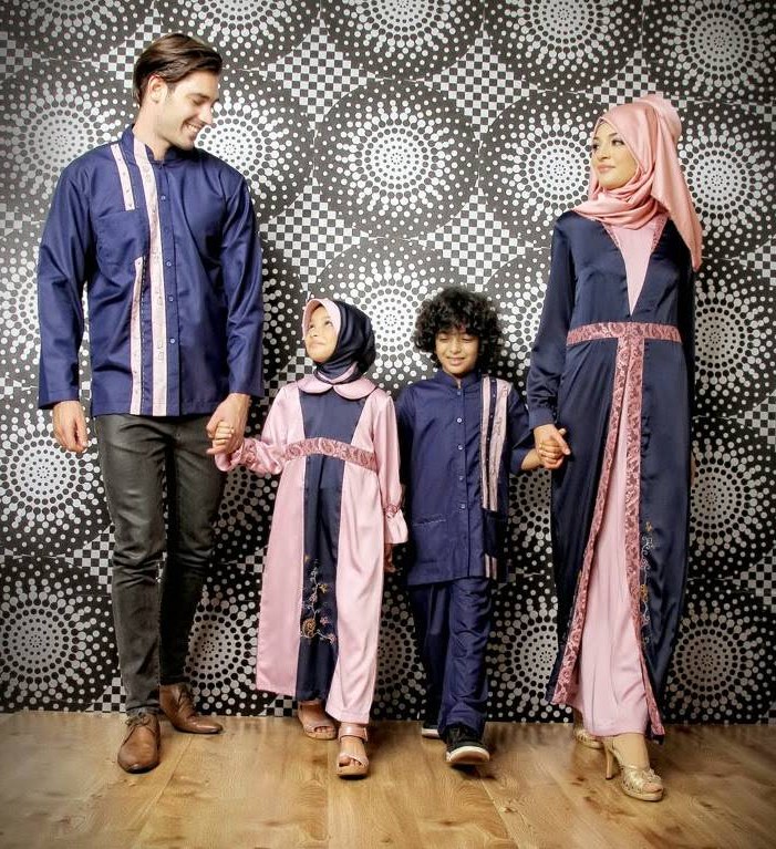 Bentuk Ide Baju Lebaran 87dx Ide Baju Muslim Sarimbit Keluarga Style Fashion Lebaran
