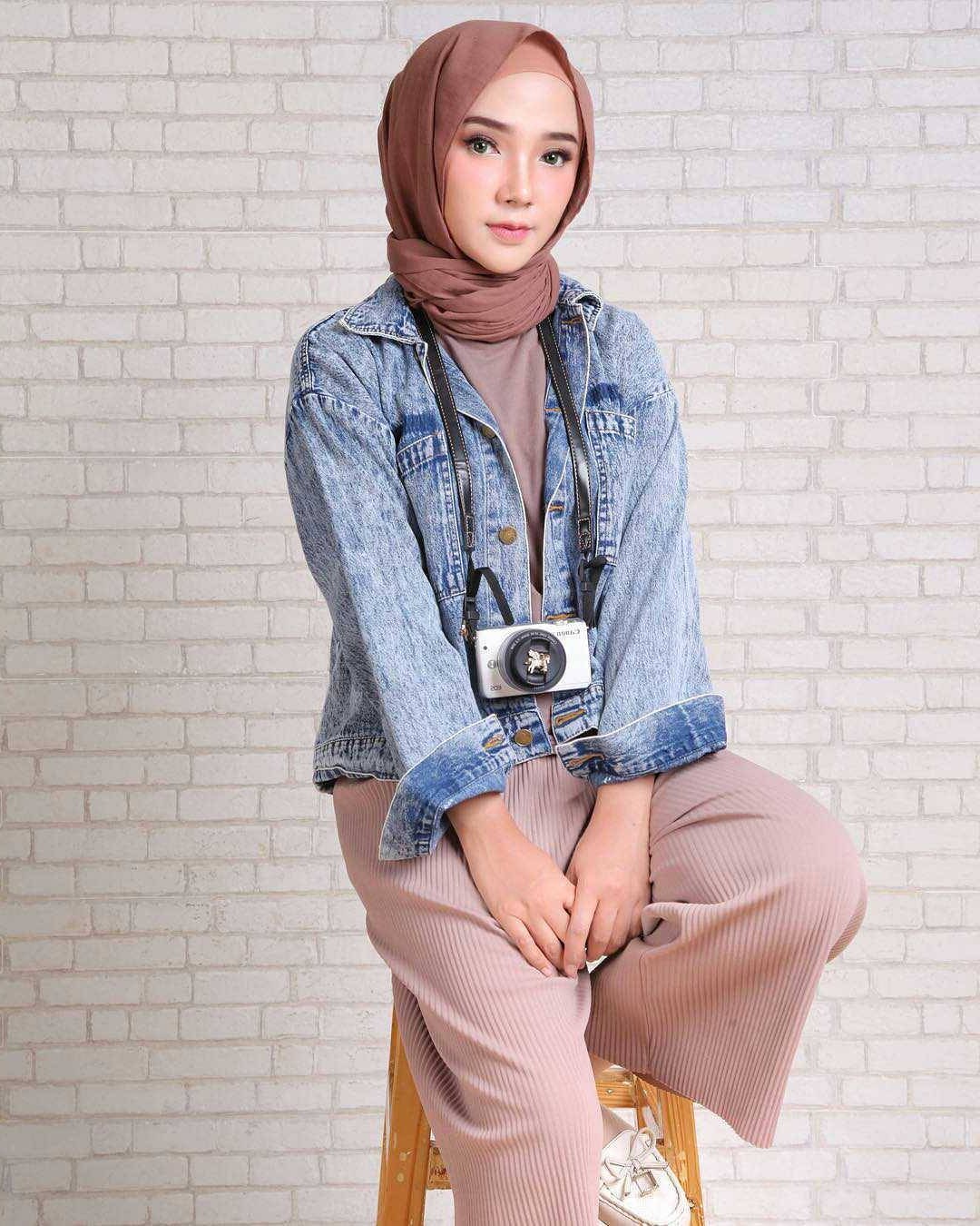 Bentuk Trend Warna Baju Lebaran 2018 S1du 18 Trend Model Baju Hijab 2018 Terbaru Desain Casual &amp; Modern