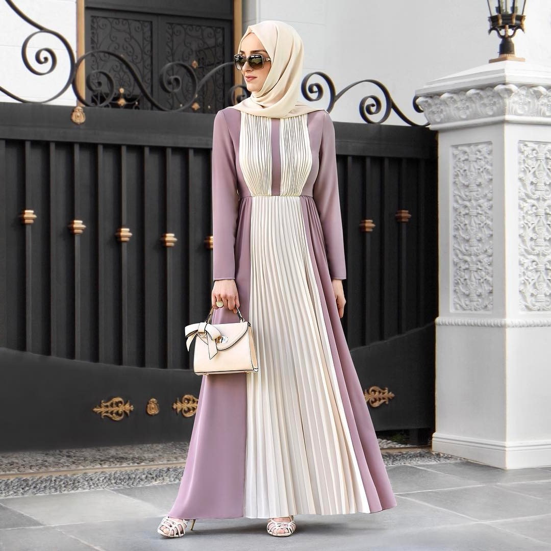 Design Baju Lebaran 2017 Nkde 30 Model Baju Muslim Lebaran 2018 Simple &amp; Elegan