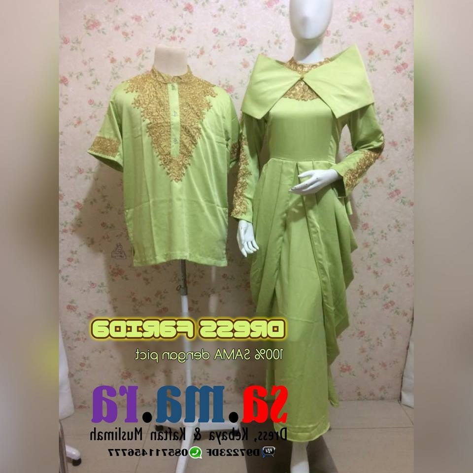 Design Baju Lebaran Seragam Budm Dress Seragam Pesta Keluarga Dress Farida Dicicil Untuk