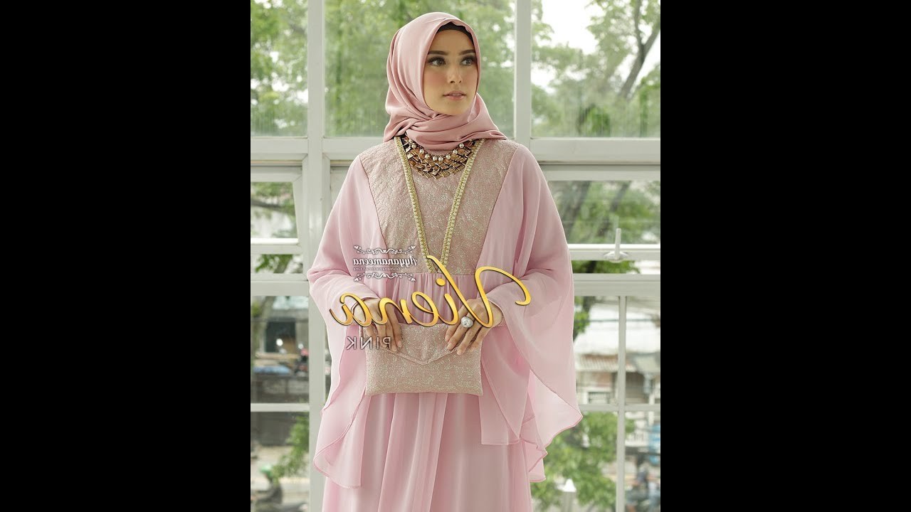 Design Baju Lebaran Th 2019 Zwdg Model Baju Kaftan Dress Muslim Lebaran 2019