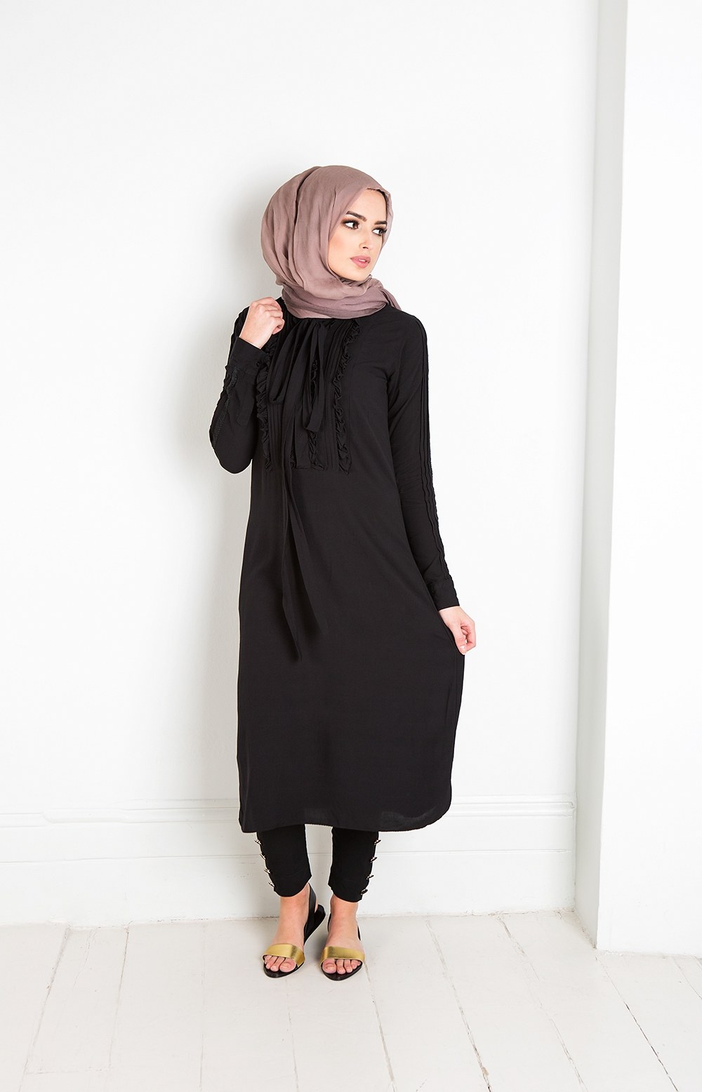 Design Baju Lebaran Wanita Wddj 25 Trend Model Baju Muslim Lebaran 2018 Simple &amp; Modis
