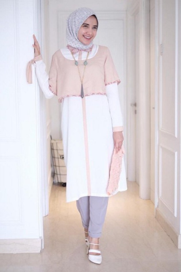 Design Baju Lebaran Zaskia Sungkar 3id6 Bingung Baju Buat Lebaran Intip Ootd Hijab Zaskia Sungkar