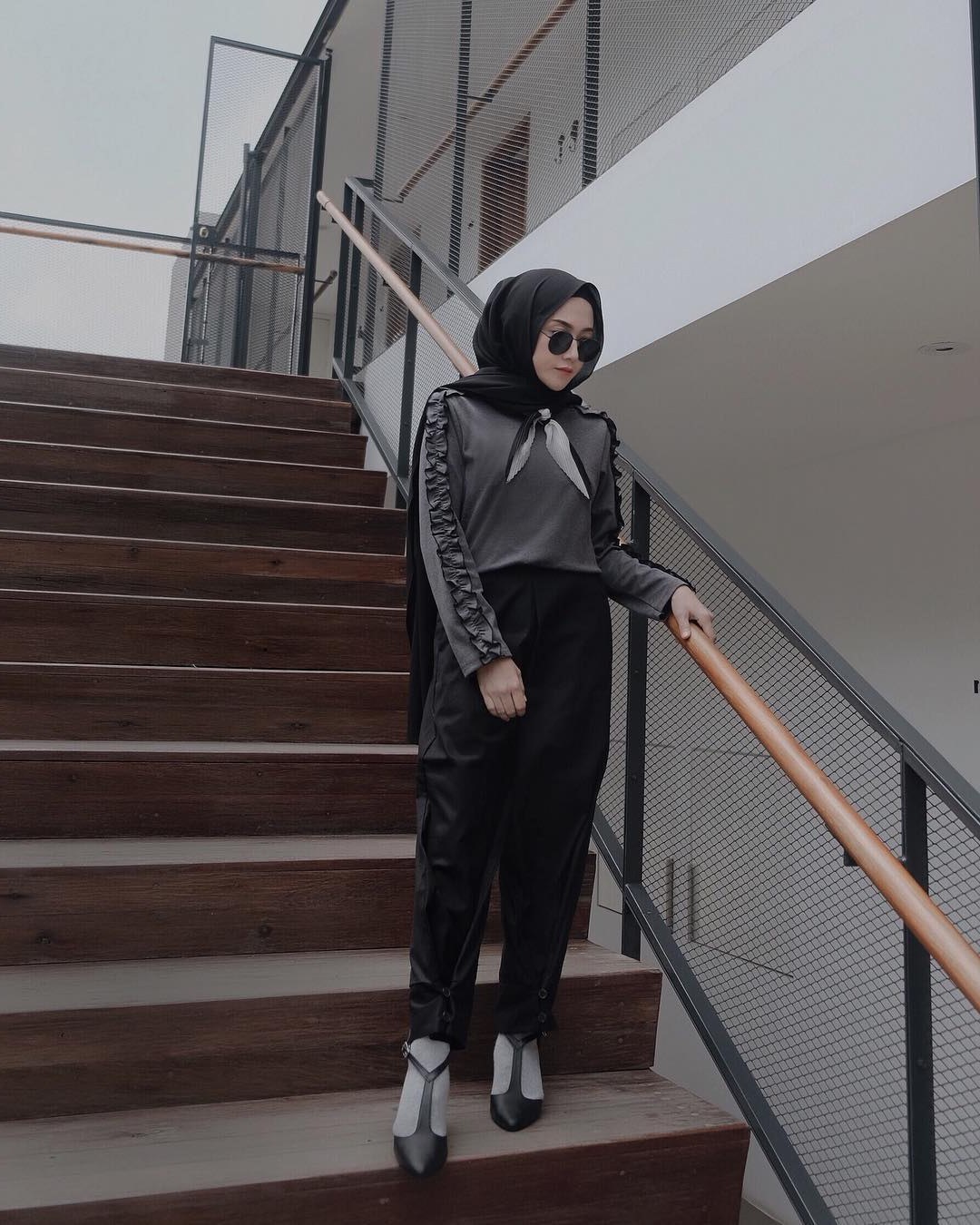 Design Fashion Muslimah Kekinian X8d1 Ootd Baju Hijab Kekinian Ala Selebgram 2018