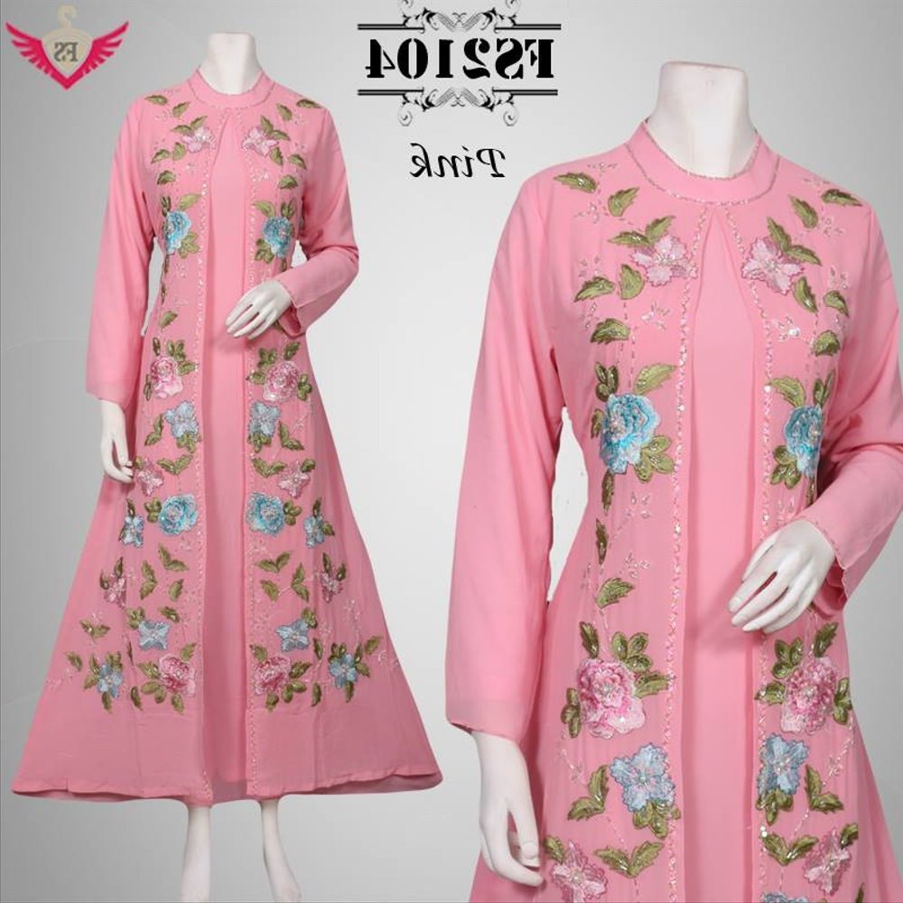 Design Model Baju Lebaran Idul Adha 3id6 Jual Baju Muslim Idul Fitri Pink Model Terbaru 2016 Baju