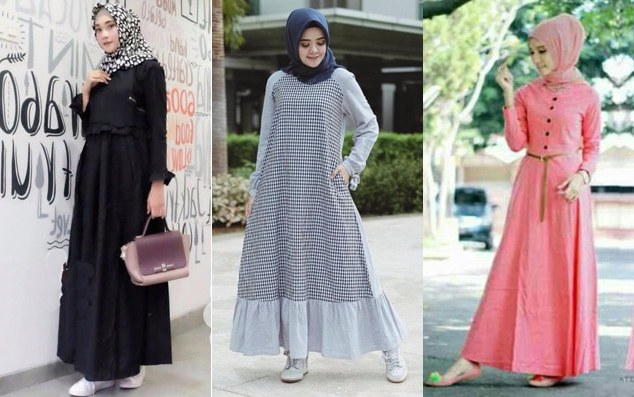 Design Model Baju Lebaran Muslimah Ffdn Baju Lebaran Model Terbaru Untuk Remaja Muslimah 2019