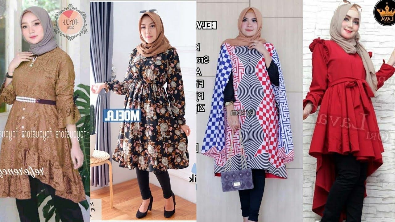 Design Model Baju Lebaran Syar&amp;#039;i 2019 Tqd3 Tren Model Baju Wanita Hijab Terbaru Untuk Lebaran 2019
