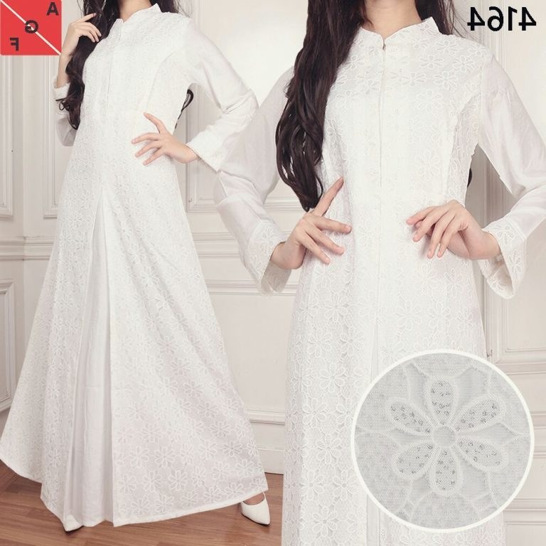 Design Model Baju Lebaran Warna Putih Irdz 30 Model Baju Gamis Putih Untuk Lebaran Fashion Modern