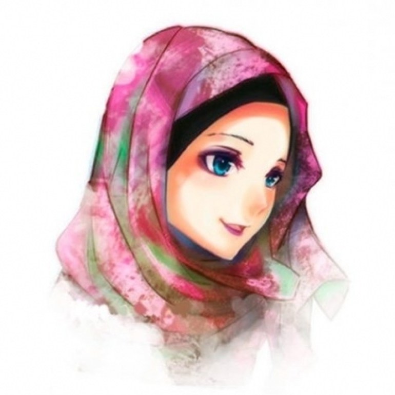 Design Muslimah Bercadar Cantik Kartun 4pde 75 Gambar Kartun Muslimah Cantik Dan Imut Bercadar