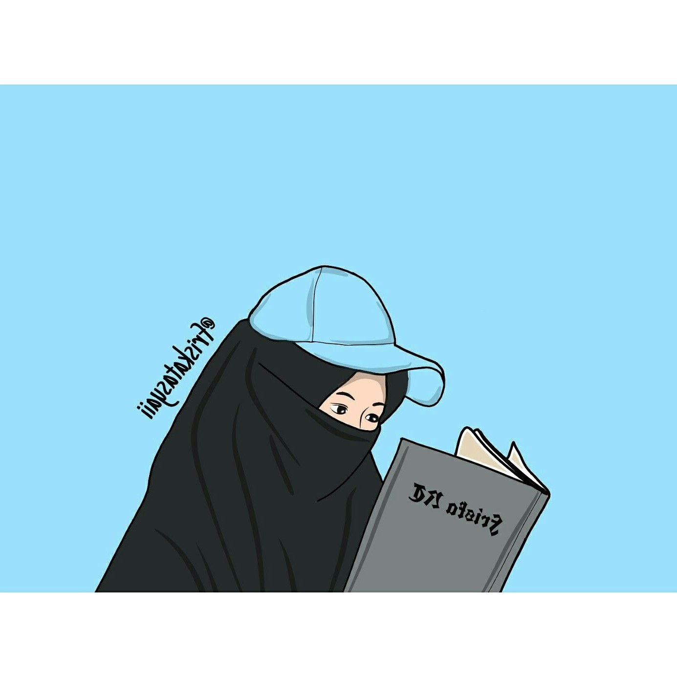Design Muslimah Bercadar Cantik Kartun O2d5 Gambar Kartun Muslimah Modern Cari Gambar Keren Hd