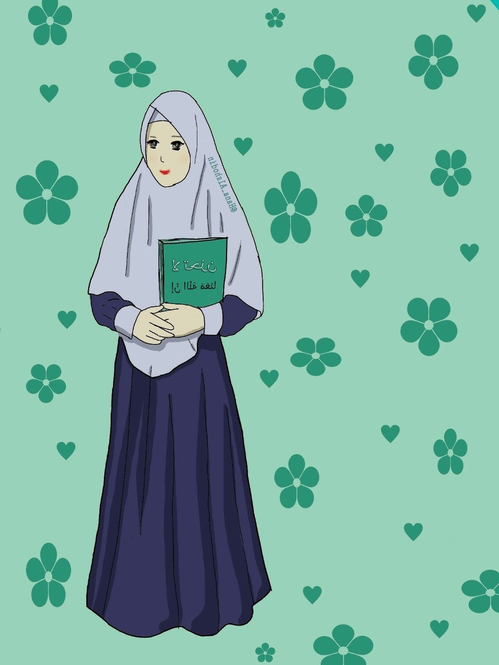 Design Muslimah Bercadar Cantik Kartun Tldn Gambar Kartun Muslimah Koleksi Gambar Hd