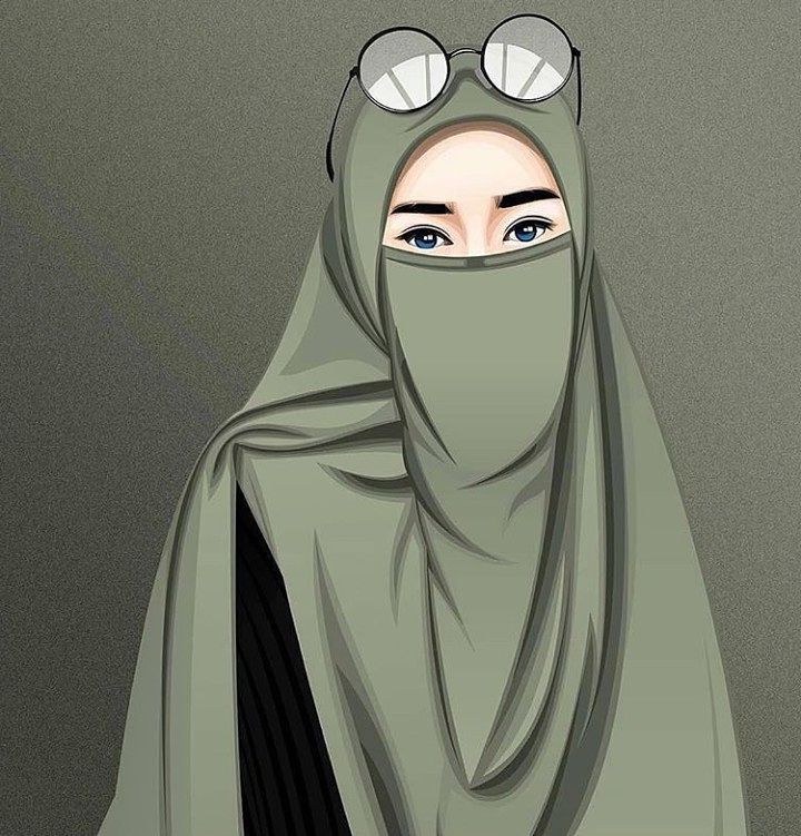 Design Muslimah Bercadar Memanah E6d5 Gambar Kartun Muslimah Modern Bercadar Kumpulan Dp Bbm