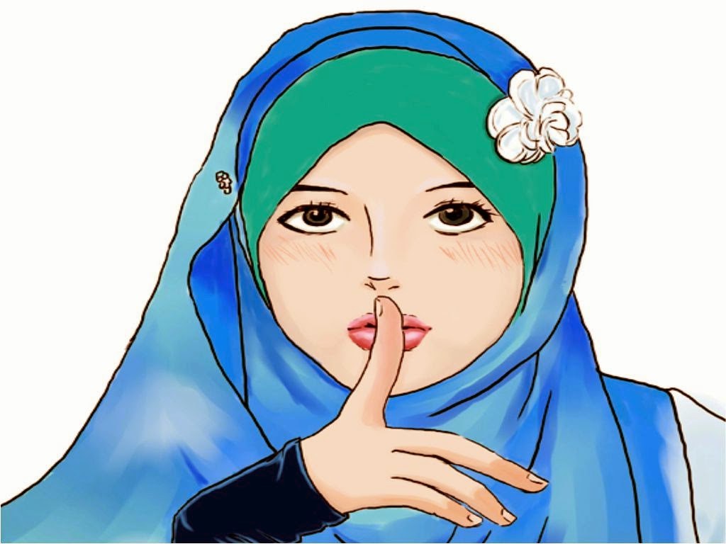 Design Muslimah Kartun Fmdf Wallpaper Muslimah Cute