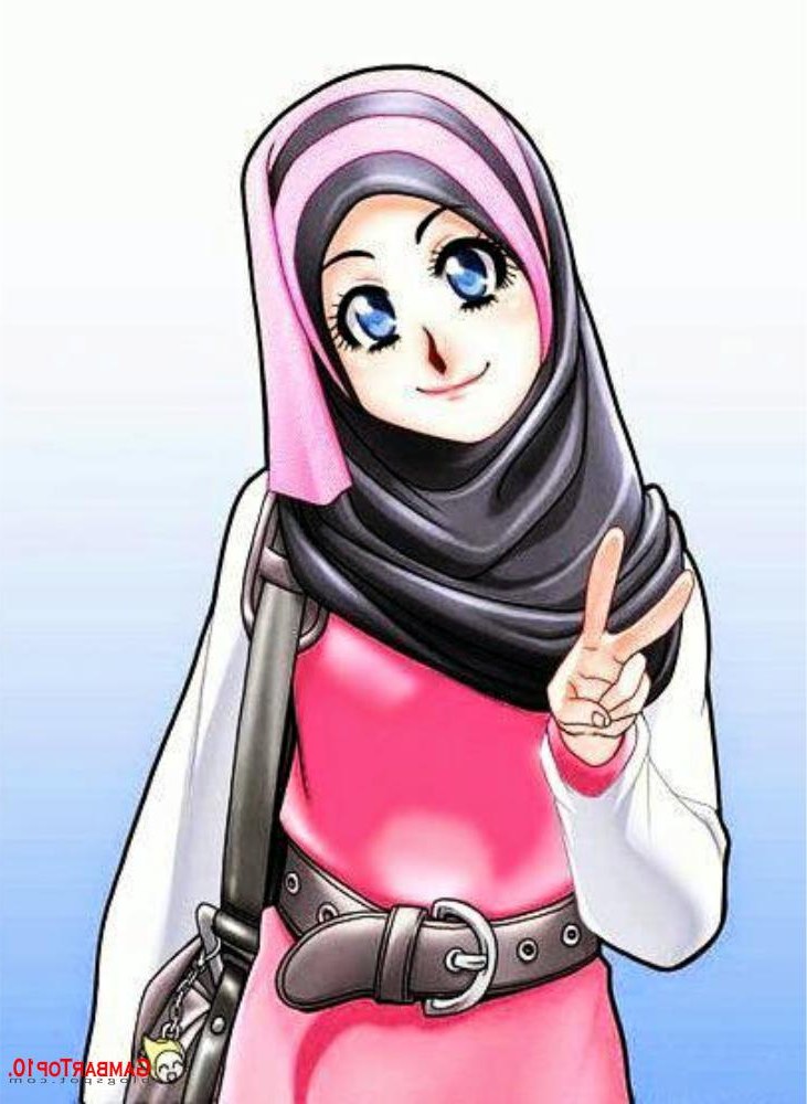 Design Muslimah Kartun Q5df 10 Gambar Kartun Muslimah