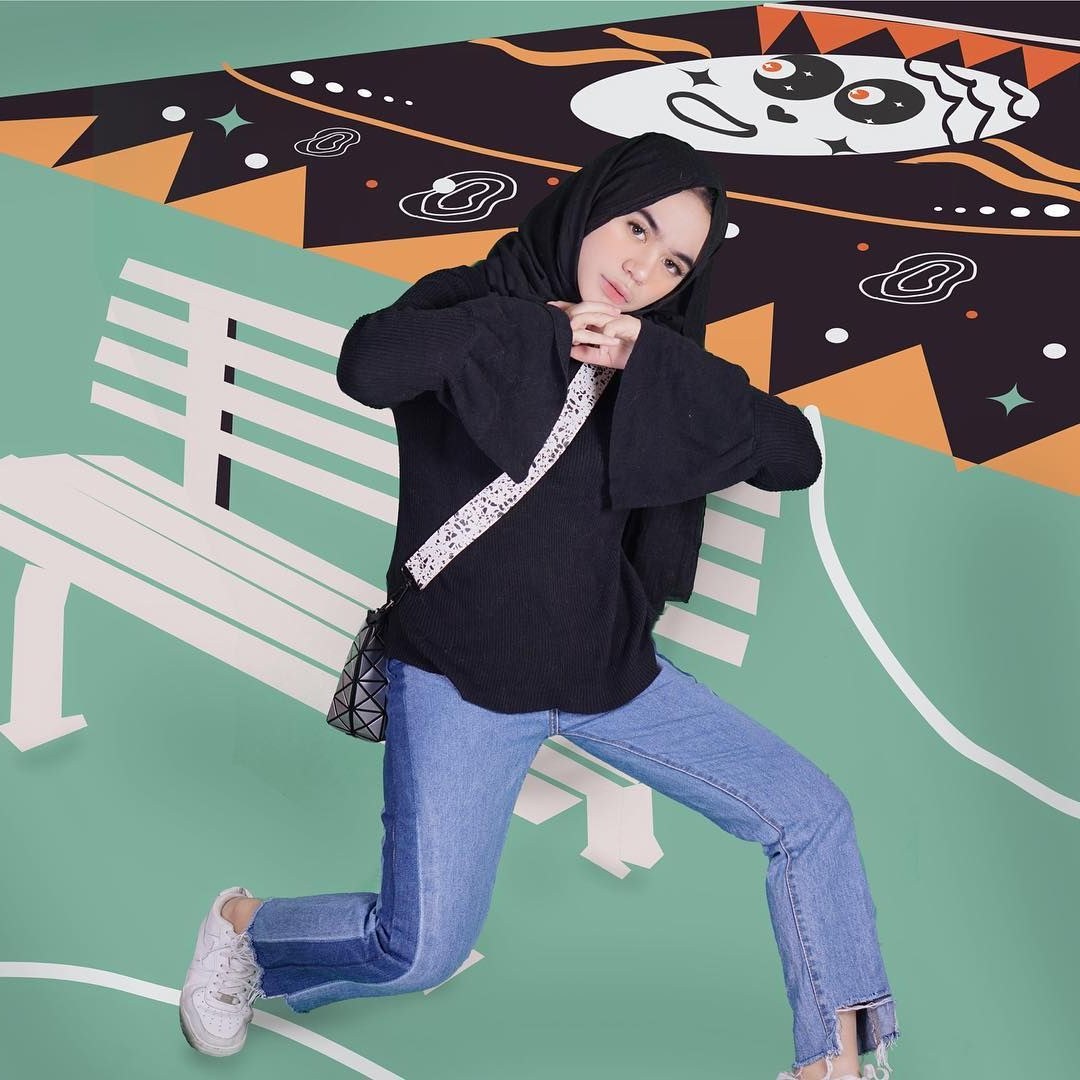 Design Ootd Baju Lebaran Remaja 2020 8ydm Outfit Baju Remaja Berhijab Ala Selebgram 2018 top Blouse