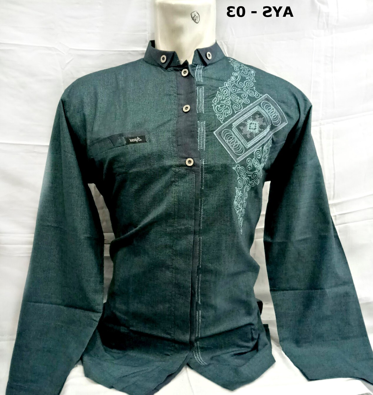 Design Poto Baju Lebaran Q5df Model Baju Koko 2018 Terbaru Keren Merk Ayesa