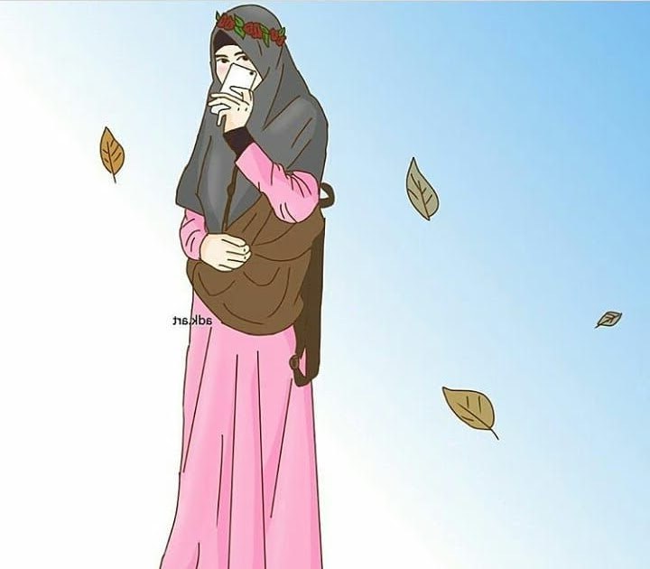 Ide Muslimah Kartun Keren Whdr Gambar Kartun Muslimah Keren Koleksi Gambar Hd