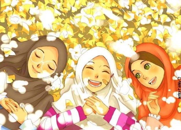 Ide Muslimah Kartun Sahabat 87dx Gambar Kartun Muslimah Berdo A Bergerak El
