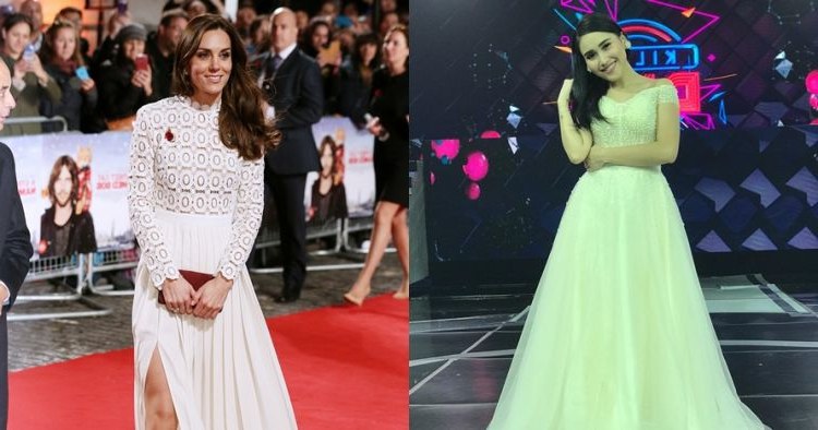 Inspirasi Baju Lebaran Ayu Ting Ting 2018 4pde Pakai Baju Kembaran Kate Middleton A Ayu Ting Ting