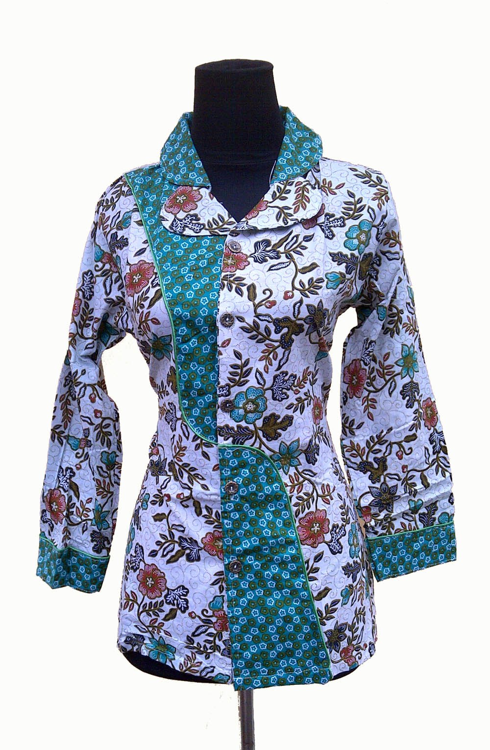 Inspirasi Baju Lebaran Batik S1du Baju Batik Modern Pekalongan – Kain Batik Bunga Mawar