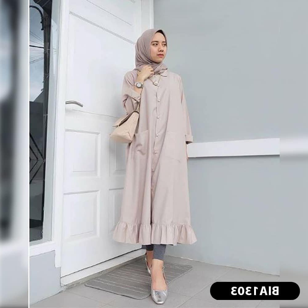 Inspirasi Baju Lebaran Kekinian 2018 3ldq Jual Baju Muslim Kekinian Baju Muslim Terbaru 2018 Fashion