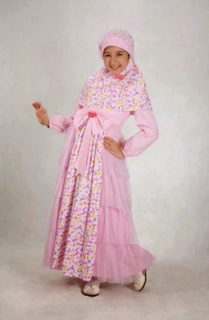 Inspirasi Baju Lebaran Muslim Anak Perempuan Tqd3 40 Model Baju Muslim Lebaran Anak Perempuan Terbaru 2020