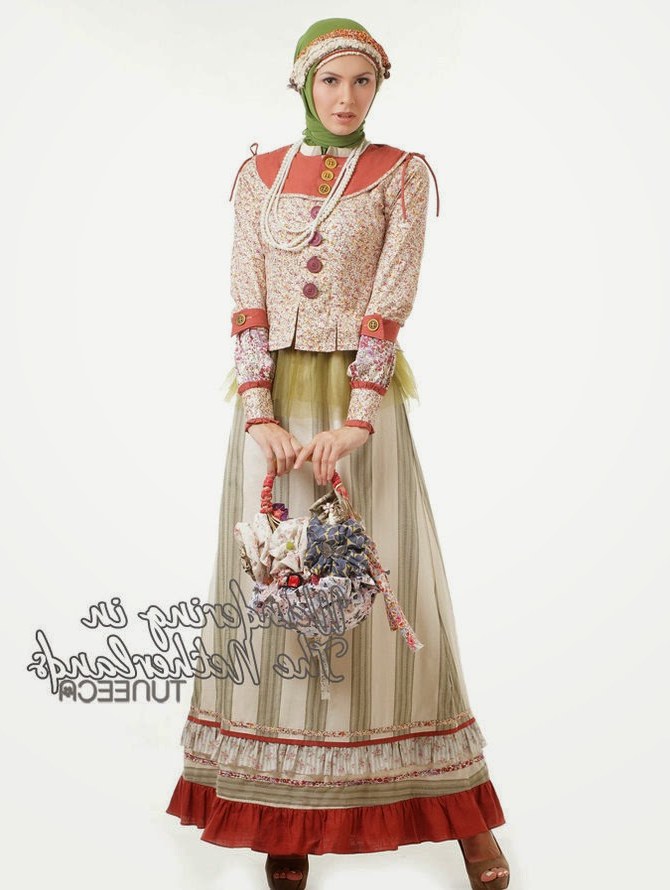Inspirasi Foto Baju Lebaran Gdd0 12 Contoh Model Gamis Muslim Lebaran Terbaru Kumpulan