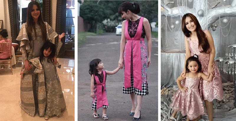 Inspirasi Model Baju Lebaran Ayu Ting Ting 3ldq Inspirasi Tampil Dengan Busana Kembar Ibu Dan Anak Ala Ayu