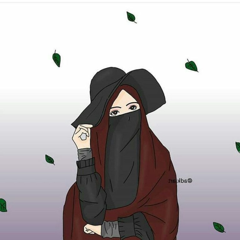 Inspirasi Muslimah Kartun Bercadar 3id6 75 Gambar Kartun Muslimah Cantik Dan Imut Bercadar