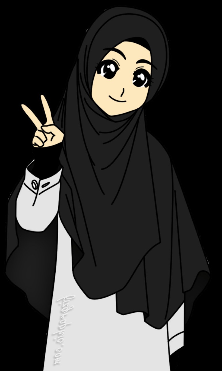 Inspirasi Muslimah Kartun Cantik Irdz 75 Gambar Kartun Muslimah Cantik Dan Imut Bercadar