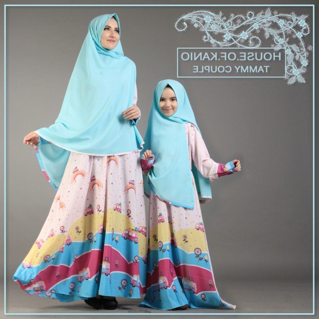 Model Baju Lebaran Ibu Dan Anak Perempuan 9ddf 9 Contoh Baju Muslim Ibu Dan Anak Terbaru Serasi Modis