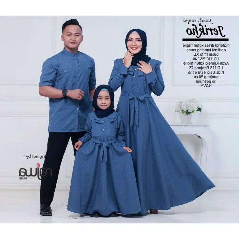 Model Baju Lebaran Keluarga Sby Ftd8 Baju Couple Satu Keluarga Jerikho Gamissyari