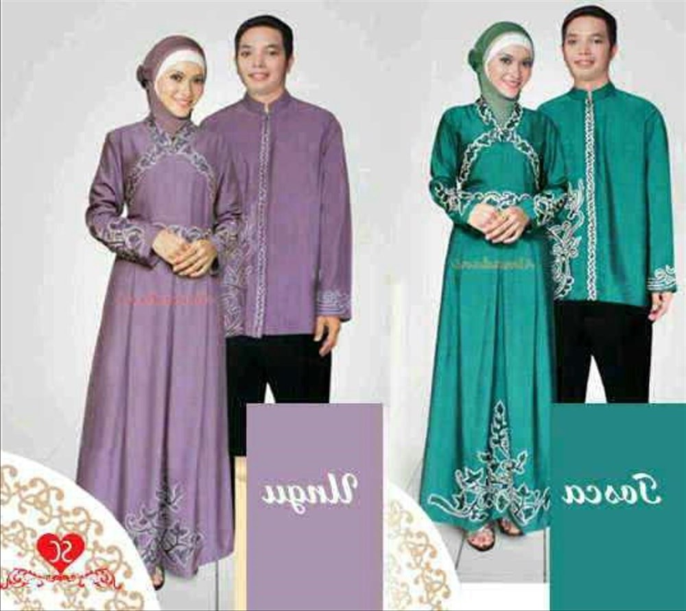 Model Baju Lebaran Pasangan Ipdd Jual Busana Muslim Pasangan Terbaru Gamis Couple Baju