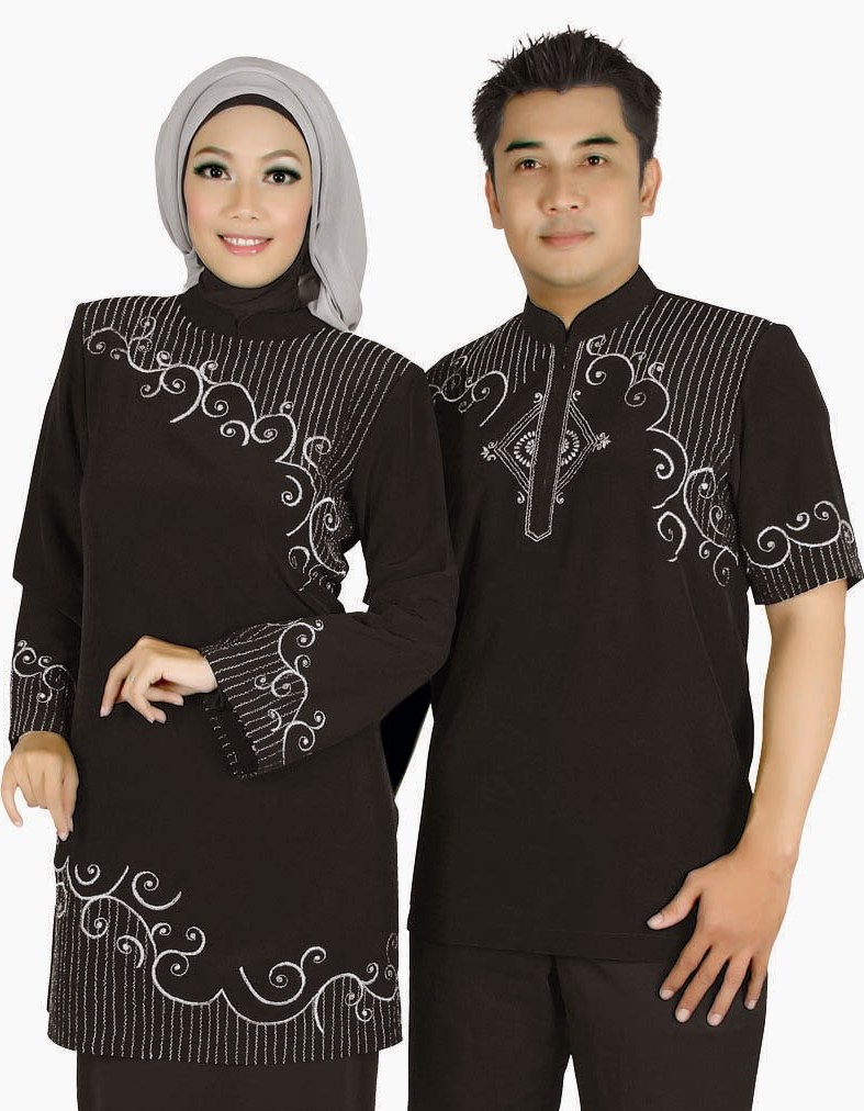 Model Baju Lebaran Pasangan Rldj Model Baju Couple Terbaru Busana Muslim Lebaran 2017