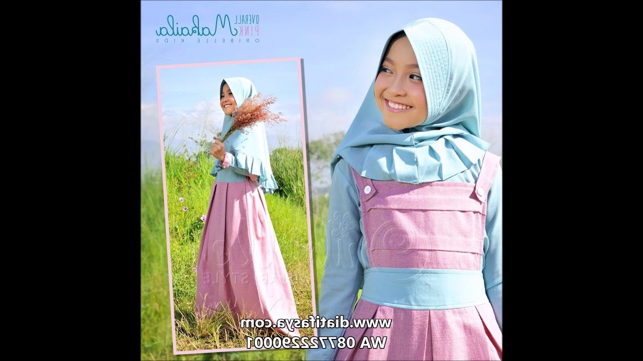 Model Baju Lebaran Perempuan 2018 J7do Busana Muslim Anak Perempuan Terbaru 2018