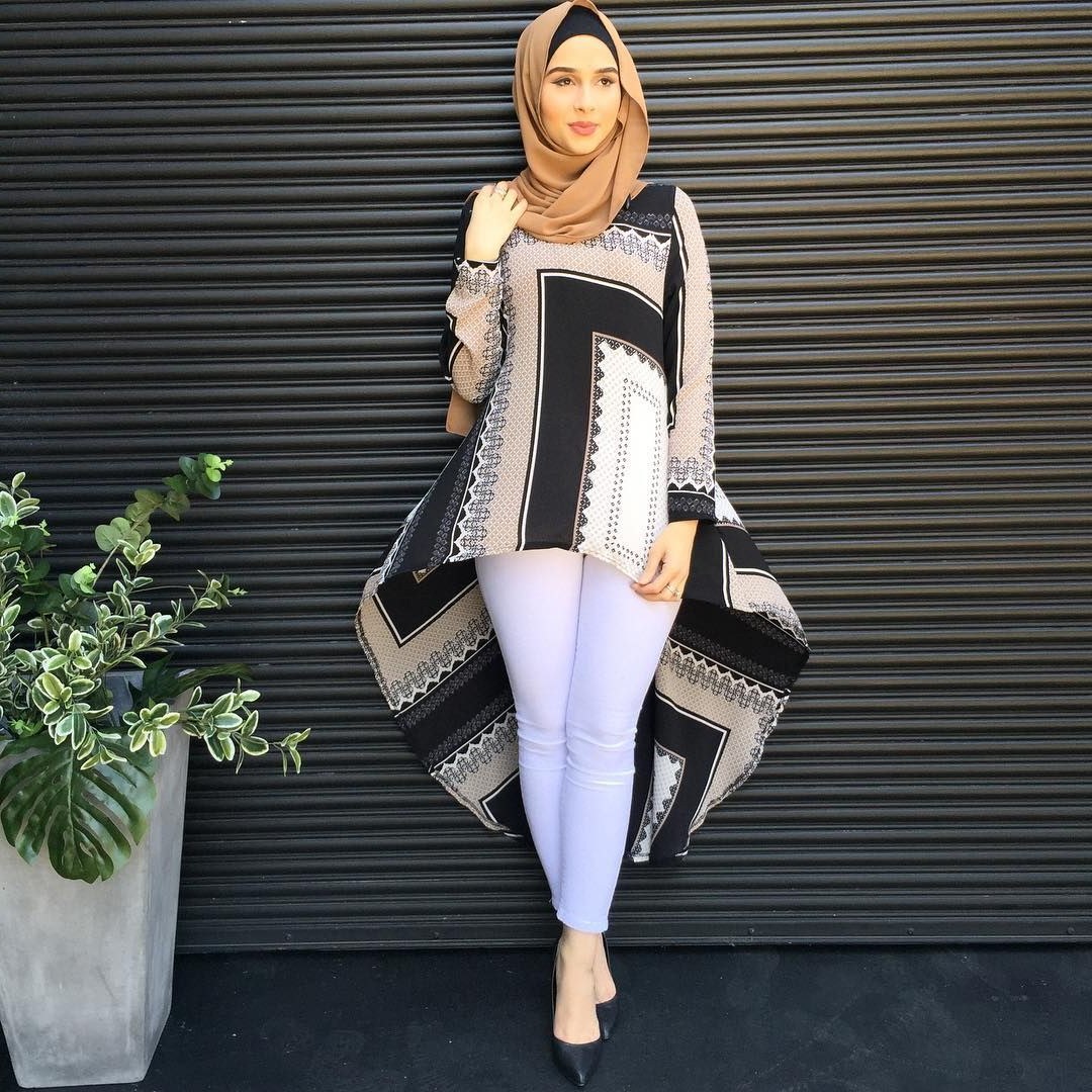 Model Fashion Muslimah Casual 9fdy Fashion Hijab Model Pakaian Hijab Pinterest