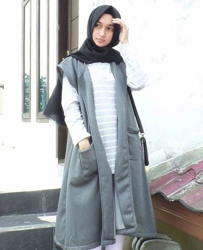Model Fashion Muslimah Remaja Ffdn 5 Inpirasi Style Hijab A La Selebgram Mulimah Cantik Yang