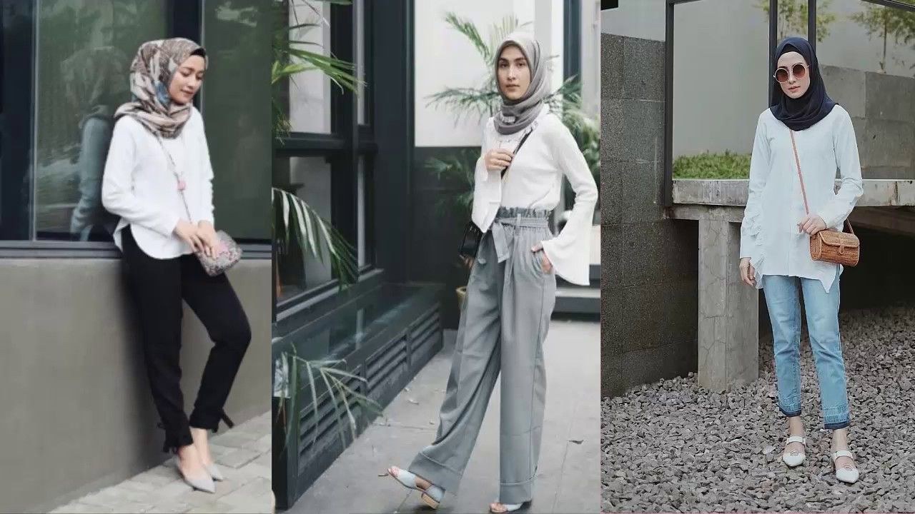 Model Fashion Muslimah Remaja S5d8 Koleksi Fashion Hijab Remaja 2019 Trend Ootd Casual Outfit
