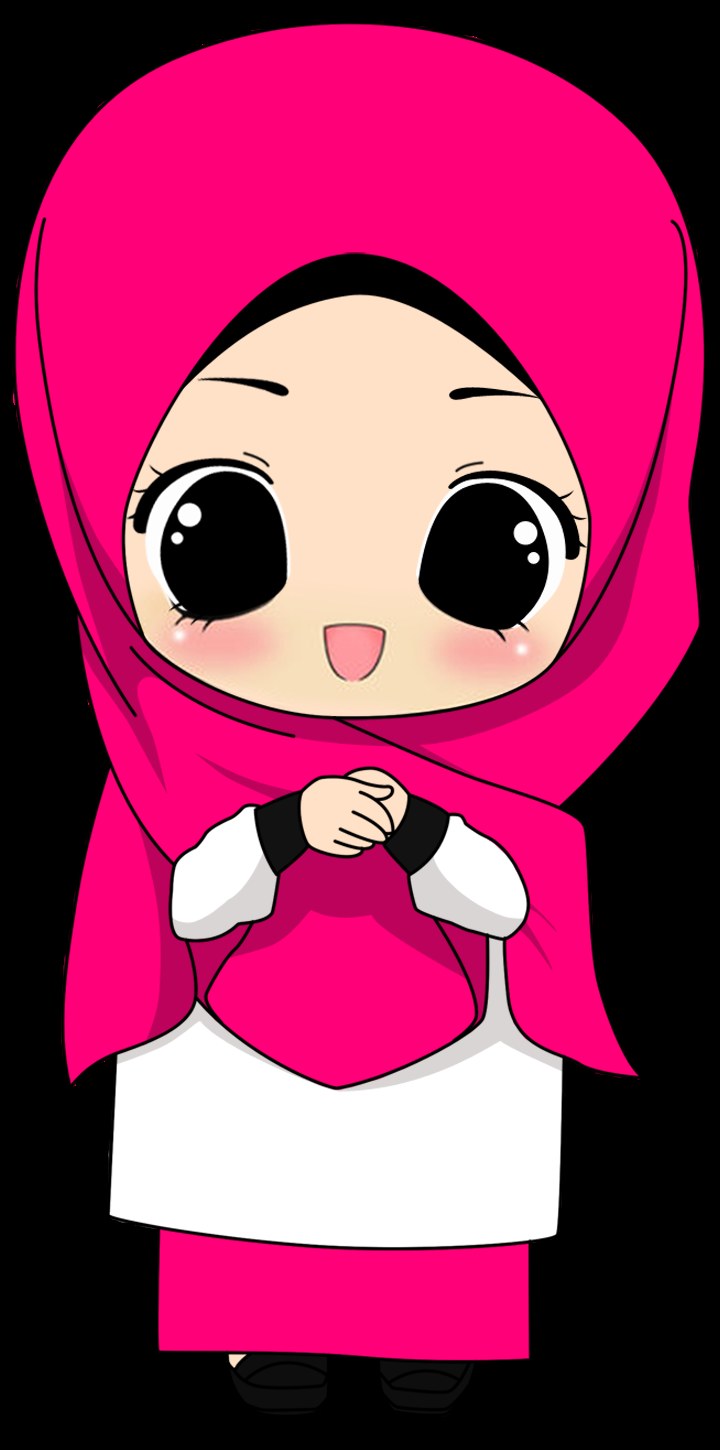Model Muslimah Kartun Png 3id6 Gambar Kartun Muslimah