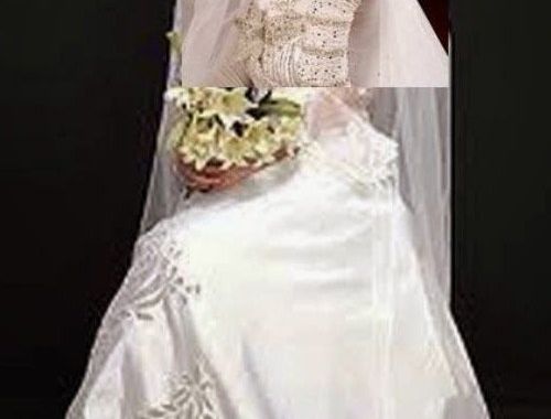 Bentuk Baju Pengantin Muslimah Modern 2014 Ffdn Gambar Baju Pengantin Muslim Modern Putih &amp; Elegan
