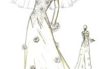 Bentuk Gaun Kebaya Pengantin Muslim Rldj Gamis Batik